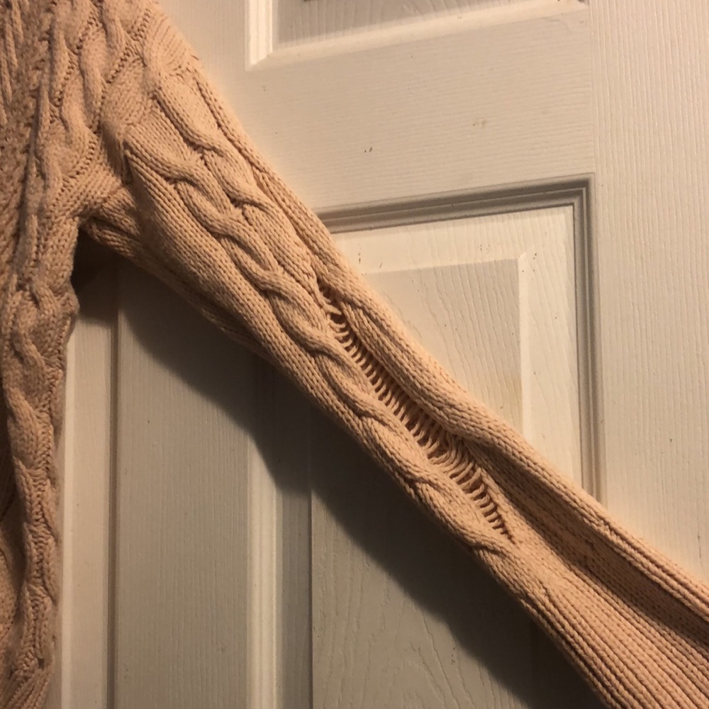 Pink Ripped Sweater - Picture 5 of 5